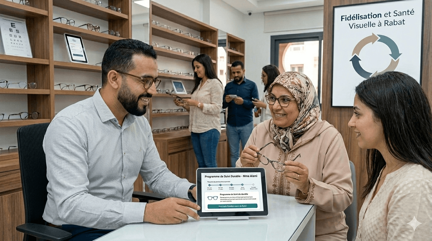 Fidéliser plutôt que conquérir: bâtir un programme de suivi client durable en magasin d’optique