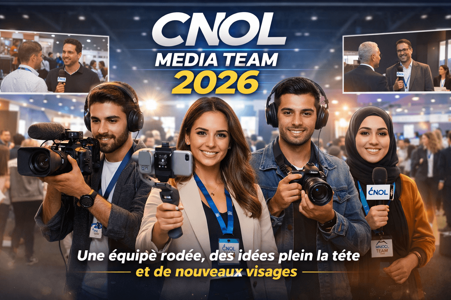 Cnol Média team