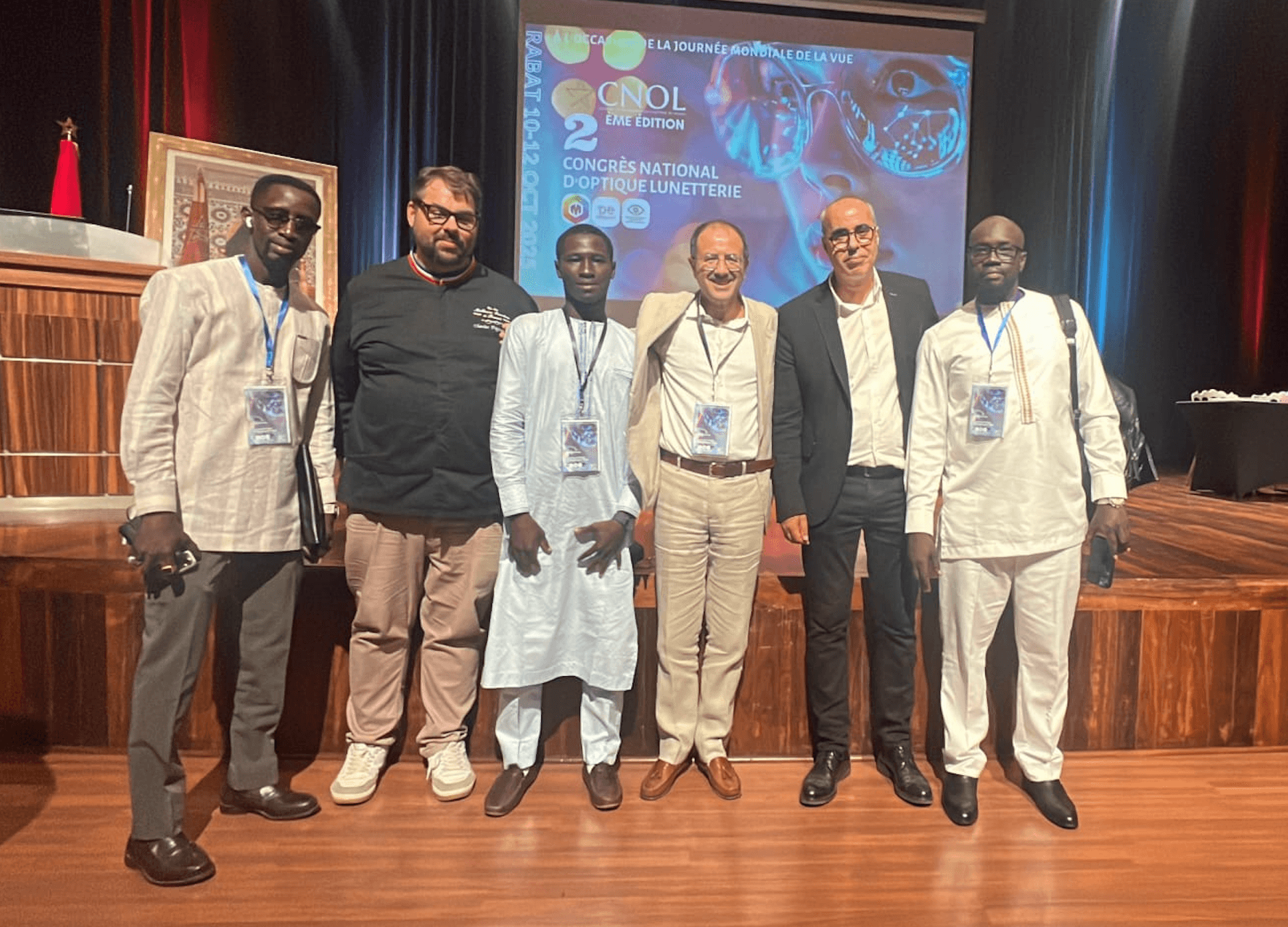 UNE DÉLÉGATION D’OPTICIENS SÉNÉGALAIS AU CNOL